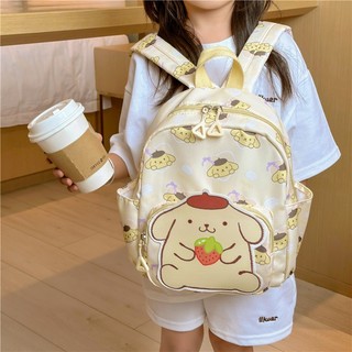 🎀Balo đi học siêu nhẹ họa tiết hoạt hình xinh xắn cho bé gái mẫu giáo,Ba lô trẻ em Kuromi, có hai kích cỡ