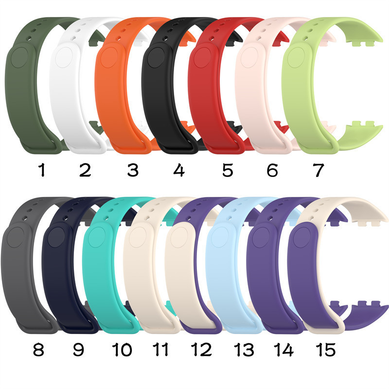 Honor band 9 10 dây đeo silicone đầy màu sắc Dây đeo thay thế cho Honor band9 band10
