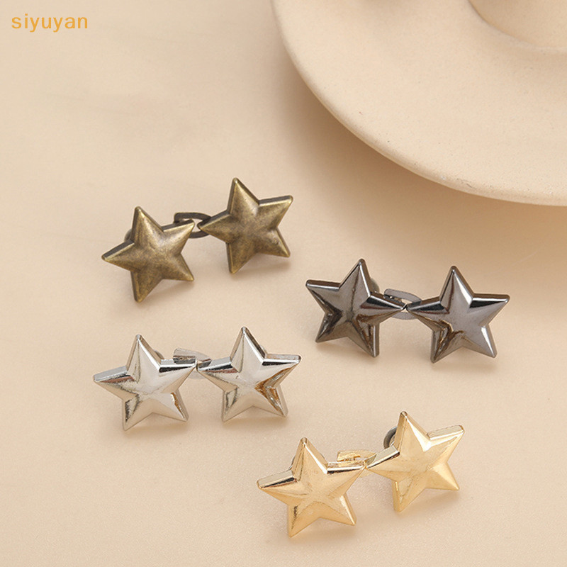 Siyuyan 1 Cái Kẹp Có Thể Điều Chỉnh Cho Quần Chốt Quần Pin Nút Có Thể Thu Vào Nút Rời Cho Eo Cho Quần Jean Hoàn Hảo Phù Hợp Giảm Eo VN