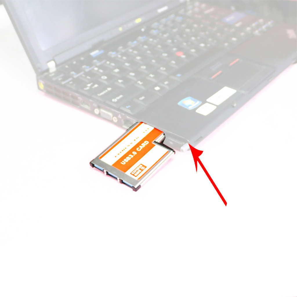 Jmt 3 Cổng Ẩn Bên Trong USB 3.0 Sang Expresscard 54mm USB3.0 Bộ Chuyển Đổi Cho PCMCIA Express Card Laptop Notebook PC
