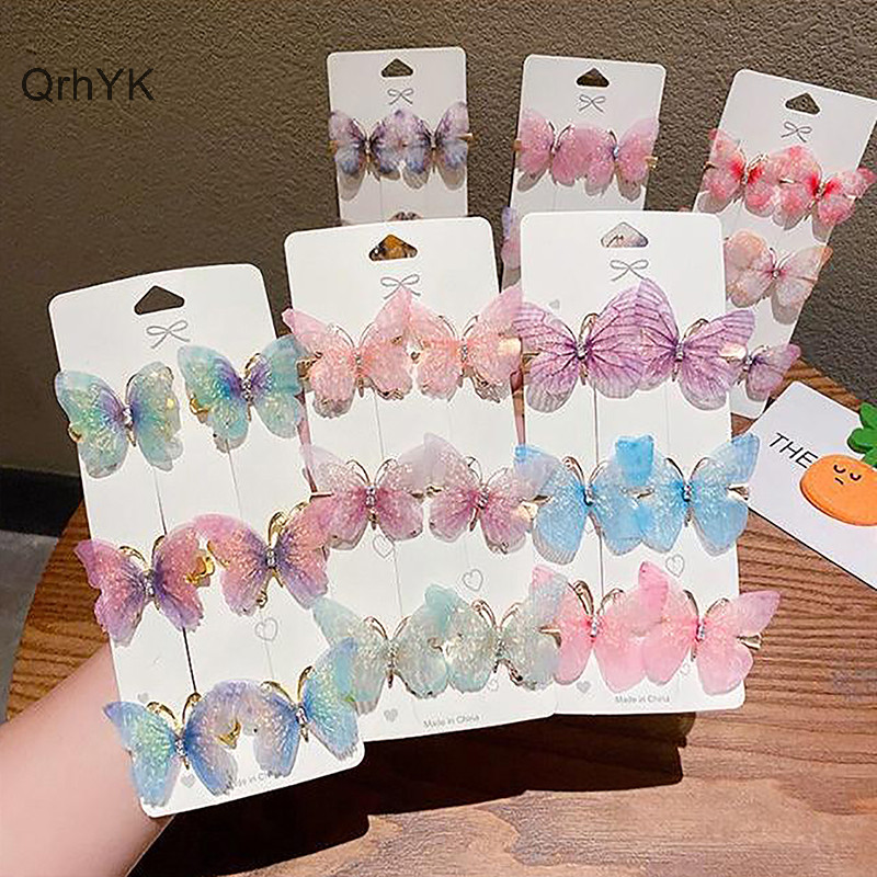 Nhà Máy Thời Trang Nhiều Màu Sắc Kẹp Tóc Bé Gái Kẹp Tóc Barrettes Nữ Ngọt Mưa Trang Trí Mũ Phụ Kiện Tóc Thời Trang QrhYK