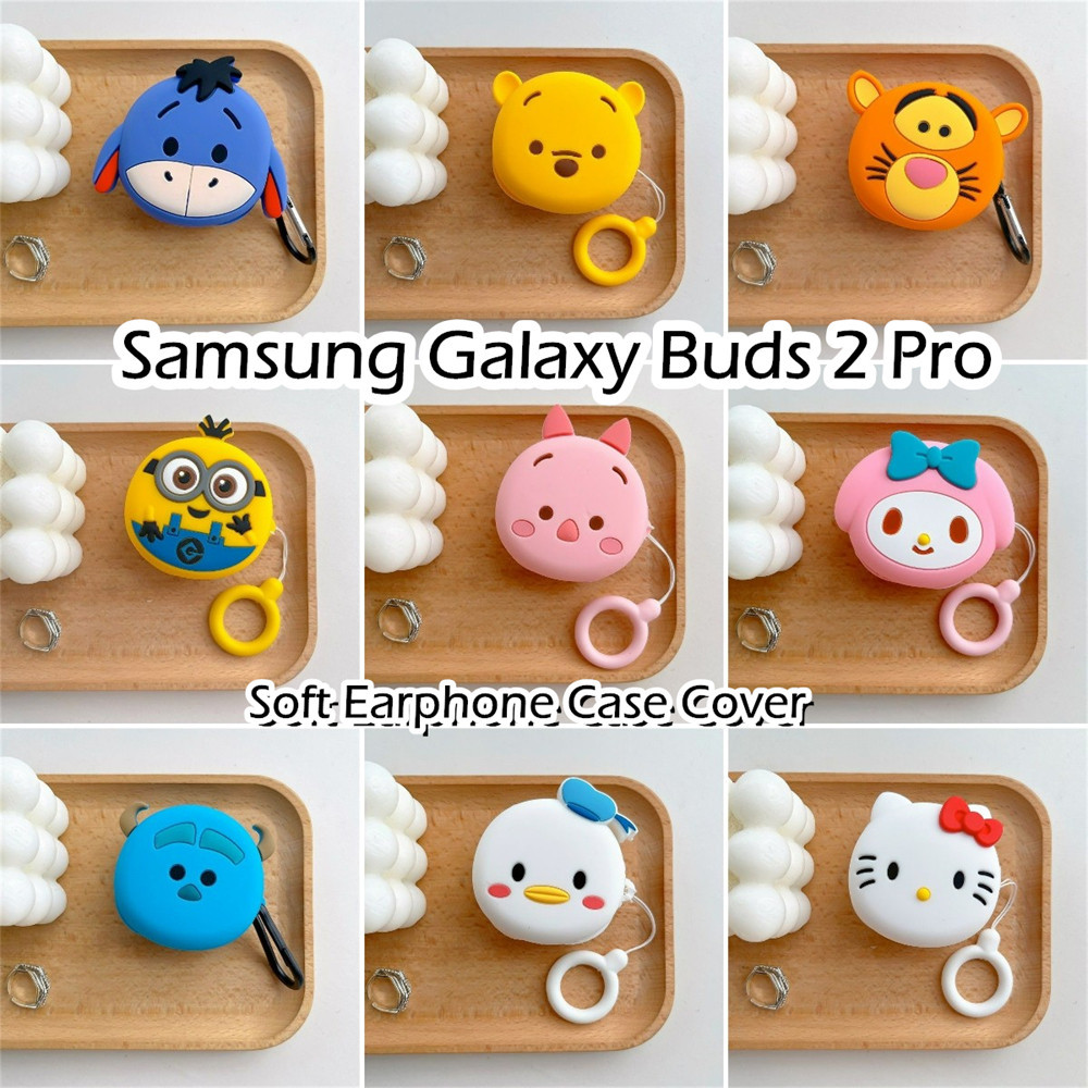 [Ngôi sao tương lai] Dành cho Ốp lưng Samsung Galaxy Buds 2 Pro Phim hoạt hình ngộ nghĩnh tạo kiểu Vỏ tai nghe silicon mềm Vỏ NO.1