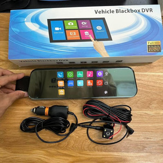 Camera hành trình ô tô M7 màn gương cảm ứng 7inch Full HD Hỗ trợ ghi hình đêm Cam hiện vạch khi lùi bảo hành 12 tháng
