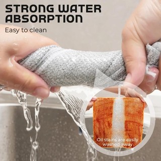 Đa Năng Không Trầy Xước Dây Khăn Ăn Dây Đa Năng Rửa Chén Vải Lau Khăn Ma Thuật