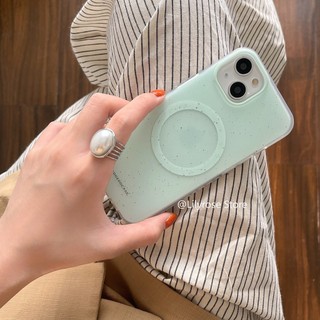 Thiết Kế Mới Mờ Từ Tính iPhone Dành Cho Apple iPhone 15 Pro Max 14 Chống Rơi 13 12 Khung Trong Suốt Hai Lớp Chất Lượng Cao ins Hồng Vàng Xanh