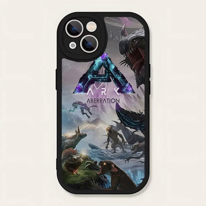 Ốp điện thoại tiến hóa sinh tồn TP-1 ARK Da cừu cho Iphone 13 Pro Max 11 12 14 Mini X Xr Xs 8 7 Puls Se Luxury Mobile Cove