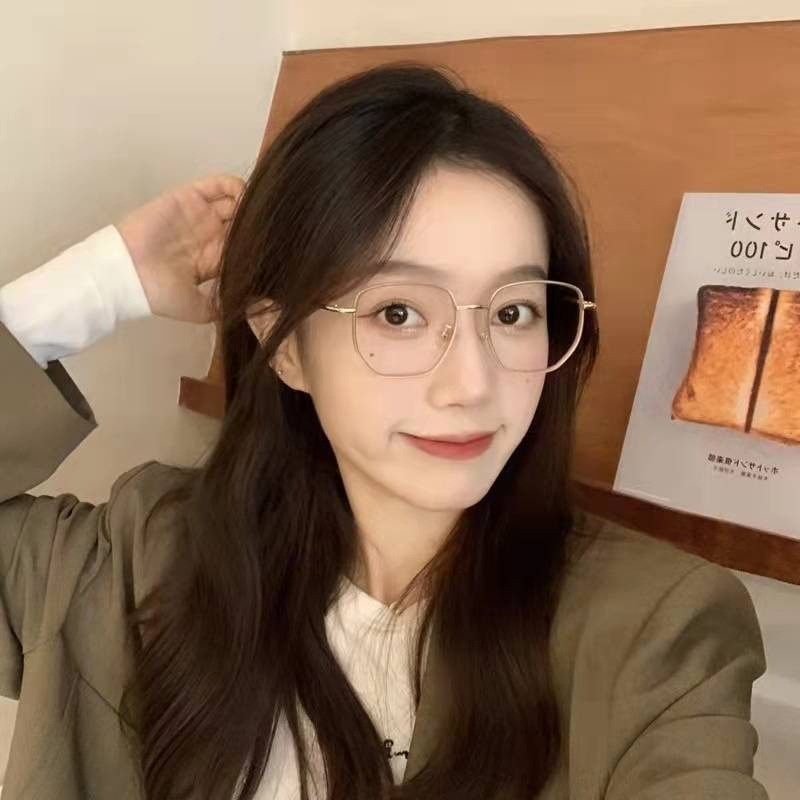 Kính cận thị thời trang -0.5 -1.0 -1.5 -2.0 -2.5 -3.0 -3.5 -4.0 -4.5 -5.0 -5.5 -6.0 độ dành cho nam và nữ với tròng kính có thể tháo rời kính chống ánh sáng xanh 039