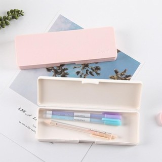 Bút Chì ITRUMPET, Hộp Bút Chì Nhựa Màu Trơn, Hộp Bảo Quản Văn Phòng Phẩm Dung Tích Cao Chống Thấm Nước Mờ Đơn Giản Học Sinh