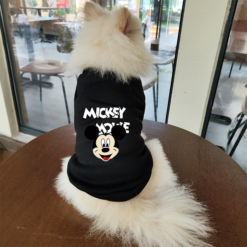 Áo Hoodie in hình chuột lớn dễ thương cho quần áo chó mèo ấm áp mùa thu đông