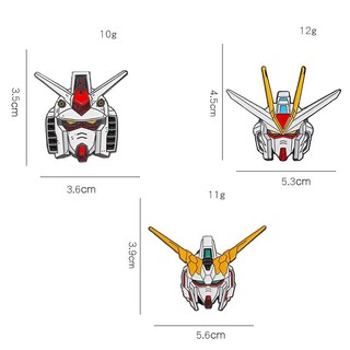 ''Gundam Robot Series' 'Men Trâm Thời Trang Quần Áo Phụ Kiện Học Tập Huy Hiệu Quà Tặng Cho Bạn Bè