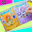 ĐỒ CHƠI NGÔI NHÀ BÚP BÊ GIẤY CẮT THỦ CÔNG DIY - TOCA LIFE WORLD - MẪU TA061 đồ chơi bé gái squishy giấy đồ chơi giấy