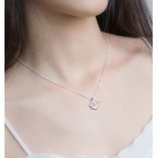 S925 Bạc Vỏ Vòng Cổ Thời Trang Đơn Giản Trang Sức Xương Đòn Dây Xích Cô Gái Sinh Viên Quà Cưới Bán Buôn