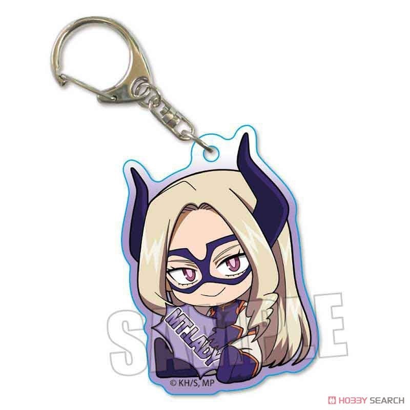 móc khóa Keychain Acrylic my hero academia Midoriya IzukuBakugō Katsuki Uraraka OchakoAnime Manga Phụ Kiện5