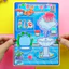 Đồ chơi giấy tocaboca ngôi nhà búp bê thủ công bóc dán thông minh H22 Đồ Chơi - Squishy - Kuromi - Đồ chơi giấy cho bé c