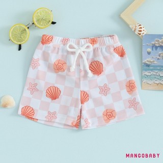 Mg-toddler Bé Trai Quần Bơi In Hình Thời Trang Quần Short Eo Co Giãn Quần Short Đi Biển Cho Bé