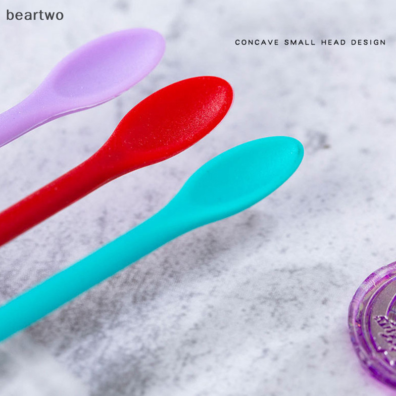 < Beartwo > Muỗng Muỗng Muỗng Đựng Mỹ Phẩm Hai Đầu Dài Đẹp