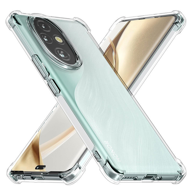 Dành Cho Honor 200 / 200 Pro 5G Mềm Chống Sốc Pha Lê Gel Trong Suốt TPU Chống Sốc