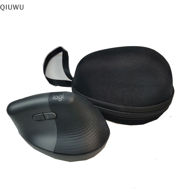 Túi đựng chuột không dây QIUWU Hộp bảo vệ trò chơi Tương thích với hộp lưu trữ màu đen chuột dọc / nâng dọc MX.