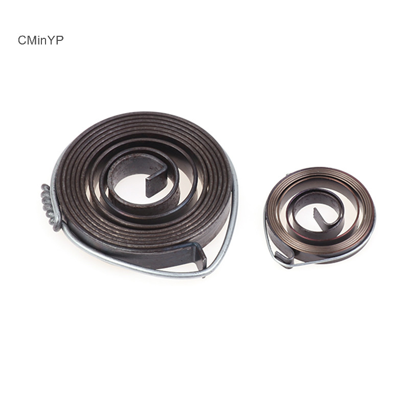 Cminoyp 1Pc 0.7-1.5 Độ dày 680-1540mm Chiều dài xoắn ốc Dây phẳng cuộn xoắn Lò xo xoắn lực không đổi Mở rộng lò xo Băng ghế dự bị Máy khoan cuộn vinh quang mùa xuân