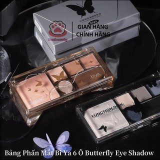 [ BIYA ] Bảng Phấn Mắt Bi Ya 6 Ô Butterfly Eye Shadow