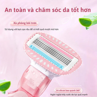 Dao Cạo Cầm Tay Êm Dịu Bunnies House, Nhanh Chóng & Dễ Dàng, Phù Hợp Sử Dụng Hàng Ngày