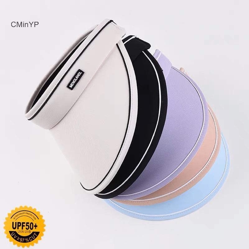 Mũ che nắng CMinYP Roll Up Vành rộng Mũ chống tia cực tím mùa hè - Bonnet du lịch đi biển 60-100 nhân vật Glory