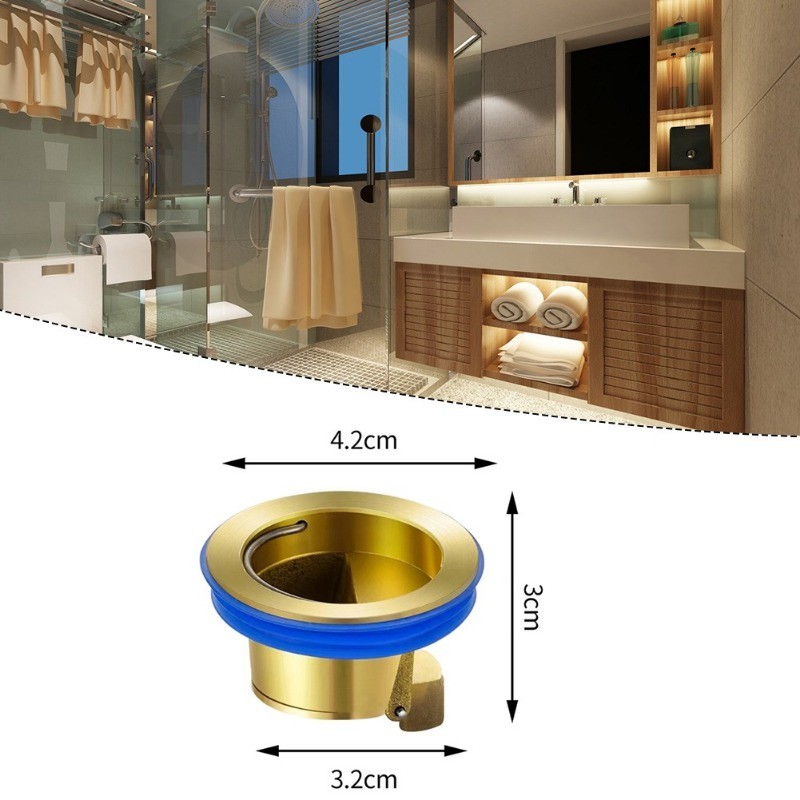Lõi Đồng Thoát Sàn Chống Mùi,Phòng Tắm Cống Thoát Nước Nắp đậy cống thoát nước,Tránh Tắc Nghẽn Cống