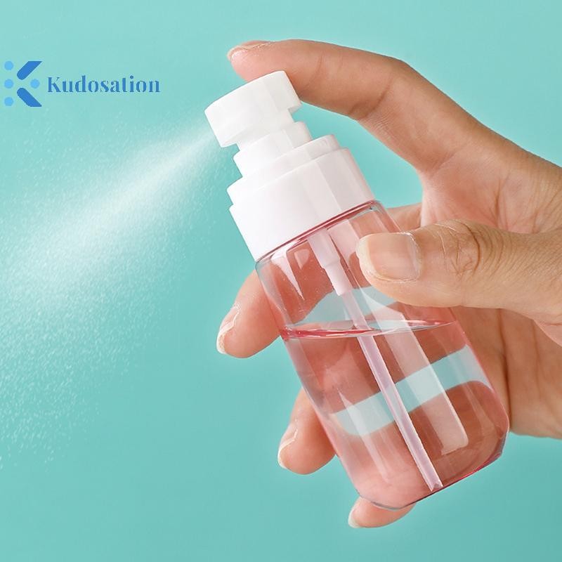 Kudosation 30ml / 60ml / 100ml Fine Mist Chai Nhựa Bottl Lotion Bơm Nước Hoa Du Lịch Chai Nước Đổ Lại