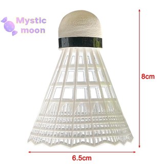 Xô cầu lông nhựa đầy màu sắc, quả nylon chống chơi [Mới]