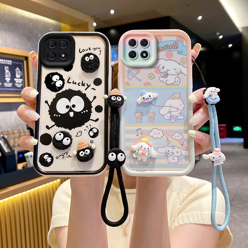 ốp lưng samsung a22 5g samsung a22s 5g Ốp điện thoại búp bê 3D dễ thương cho vỏ samsung a22 5g