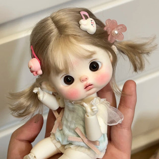 Gulu 1 / 6 Bjd Búp Bê Đầu Lớn Cổ Tích Grieved Biểu Hiện Bjd Động Vật Nhựa Khỏa Thân Búp Bê