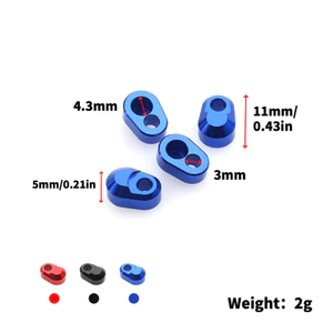 4 Kim Loại Treo Pin Giữ 7743 Cho TRXS 1 / 5 X-MAXX 6S 8S 1 / 6 XRT 8S 1 / 10 MAXX RC Xe Nâng Cấp Phần Phụ Kiện