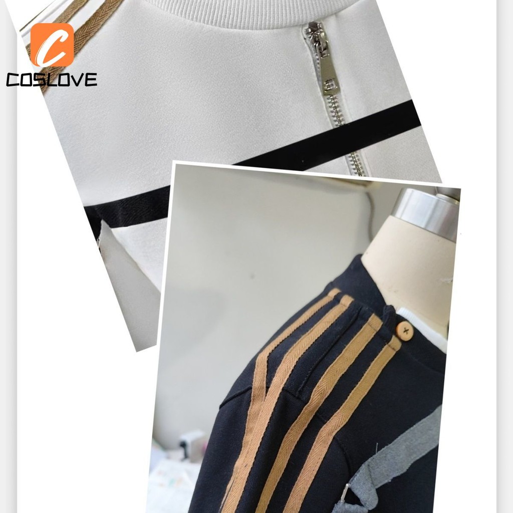 Tình Yêu Và Deepspace Caleb Cosplay Quần Áo Mùa Xuân Hàng Ngày Top Quần Áo Áo Trắng Anime Trò Chơi Cosplay Phục Hồi Hoàn Hảo