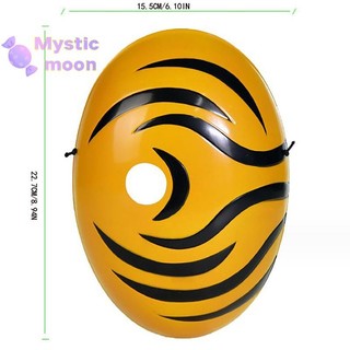 [Huyền bí] Anime Nhật Bản Cosplay Tobi Obito Mặt nạ Halloween Hóa trang Akatsuki Madara Sasuke Cosplay Mặt nạ nhựa cao su dành cho nam nữ [Mới]
