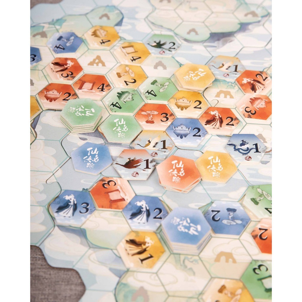 Boardgame Samurai Samurai The Legend of Xiandao Trò Chơi Chiến Thuật Tigar