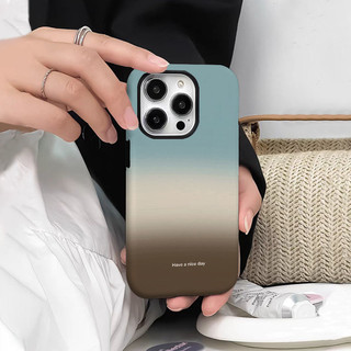 Matcha Latte Tương thích với Vỏ điện thoại hai trong một phim Apple 13 14PRO Dual Layer Premium 15 / 16 Pro Max Chống sốc hợp thời trang 14plus 11 / 12PRO 7 / 8plus