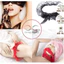 Mặt nạ bịt mắt bằng ren cosplay xuyên thấu sexy và vòng đeo đùi đính nơ tăng cảm hứng- KELLYWANG