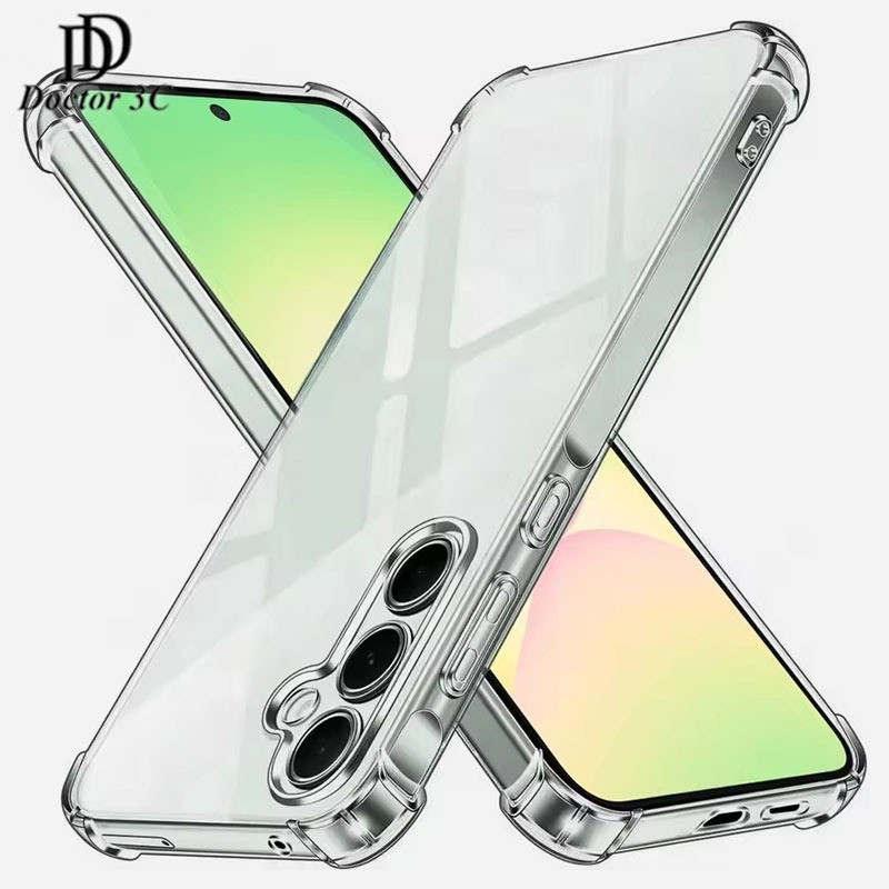 Ốp điện thoại trong suốt chống sốc thời trang cho Samsung ss Galaxy A17 A07 A56 A55 A54 A36 A35 A34 A26 A25 A16 A15 A14 A06 A05 A05s 5G 4G 2025