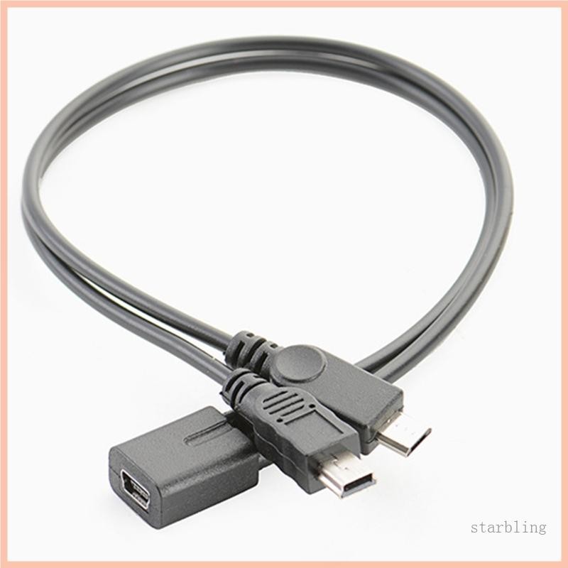 Cáp chia USB Star Mini Mini 5p Nữ sang Mini 5p Nam + micro Nam Dây sạc