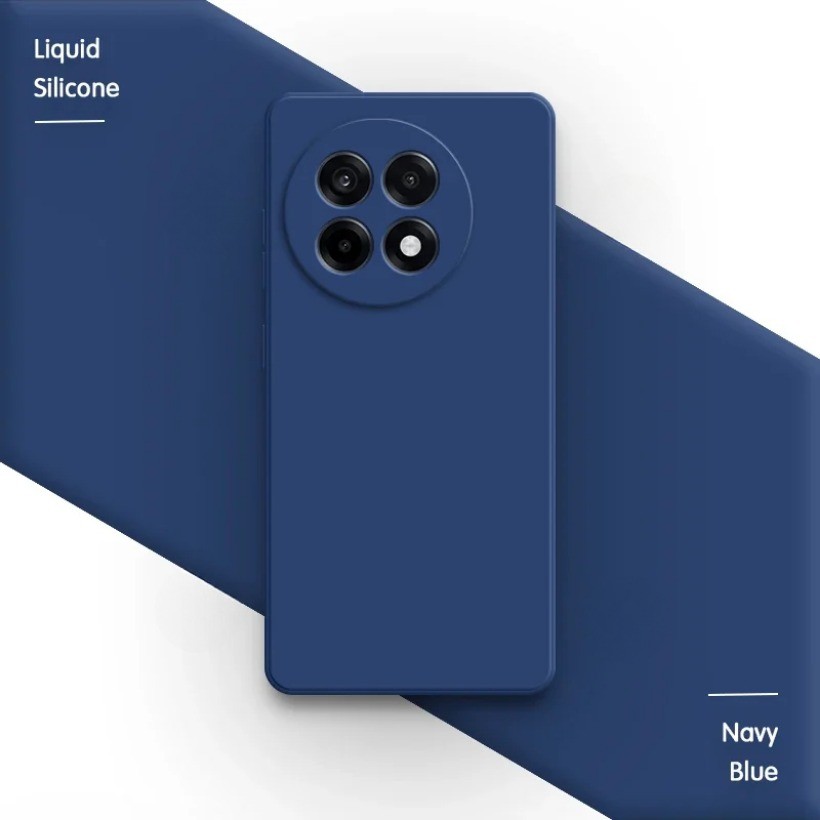 Ốp Điện Thoại Silicon Lỏng Cho OnePlus Ace5 Ace 5 Pro 5Pro 5G Phụ Kiện Chính Hãng Mềm Thời Trang Cổ Điển Cạnh Thẳng Ốp Lưng