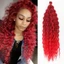 WEETW Xoắn Móc Tóc, Tóc Xoăn Afro Sóng Nước Bện Tóc Nối Dài, Sóng Sâu Dài Brazil Bím Tóc Ombre Tổng Hợp Bện Tóc