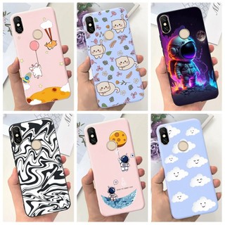 Dành Cho Xiaomi Redmi S2 Ốp Lưng Redmi Y2 Silicon Mềm Hoạt Hình Dễ Thương Phi Hành Gia Vỏ Điện Thoại Cho Xiomi Redmi S2 Y2 RedmiS2 Capa