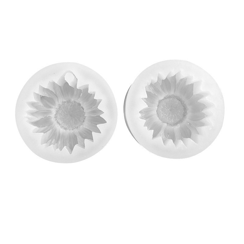 Hướng Dương Khuôn Silicon Hương Liệu Thạch Cao Xe Treo Khuôn handmade Xà Phòng Cảm Ứng DIY Khuôn Nướng Bánh