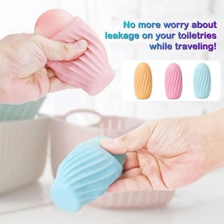 Vỏ chống rò rỉ SENRTY, Vỏ bọc chống rò rỉ mỹ phẩm co giãn, Vỏ vệ sinh bằng silicon có thể tái sử dụng Hộp đựng đồ vệ sinh chống rò rỉ hiệu quả