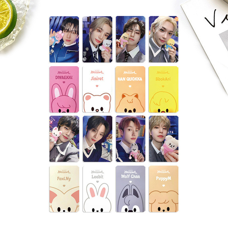 8-15 Chiếc STRAY KIDS Magic School Photocards Trong Suốt Dấu Trang Thẻ ROCK STAR Ngày Hoàn Hảo Lomo Cards Felix Hyunjin Minho I.N Han Bin Seungmin Bangchan Bưu Thiếp YM
