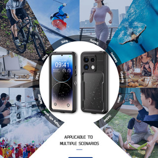 Note 15 Pro ốp lưng chống nước điện thoại IP68 ngoài trời cho XiaoMi Redmi Note 14 Vỏ lặn bơi Note14 Pro Vỏ dưới nước