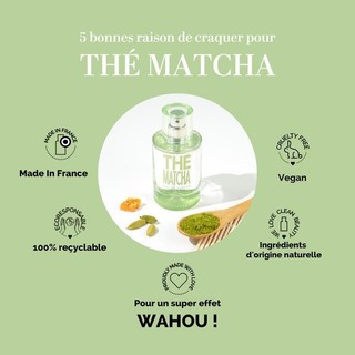 Nước hoa Matcha Solinotes hương trà xanh thơm dịu năng động tự tin