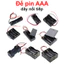 Đế pin AAA: pin tiểu, 1.5V ra dây nối tiếp