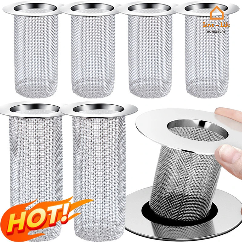Lưới Lọc Rác Bồn Rửa Chén/Phòng Tắm Bằng Thép Không Gỉ Rộng 28/36mm ...