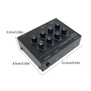 Bang Advanced Sound Equalization Phone Preamp 7Band Equalizers Tăng cường âm thanh kỹ thuật số